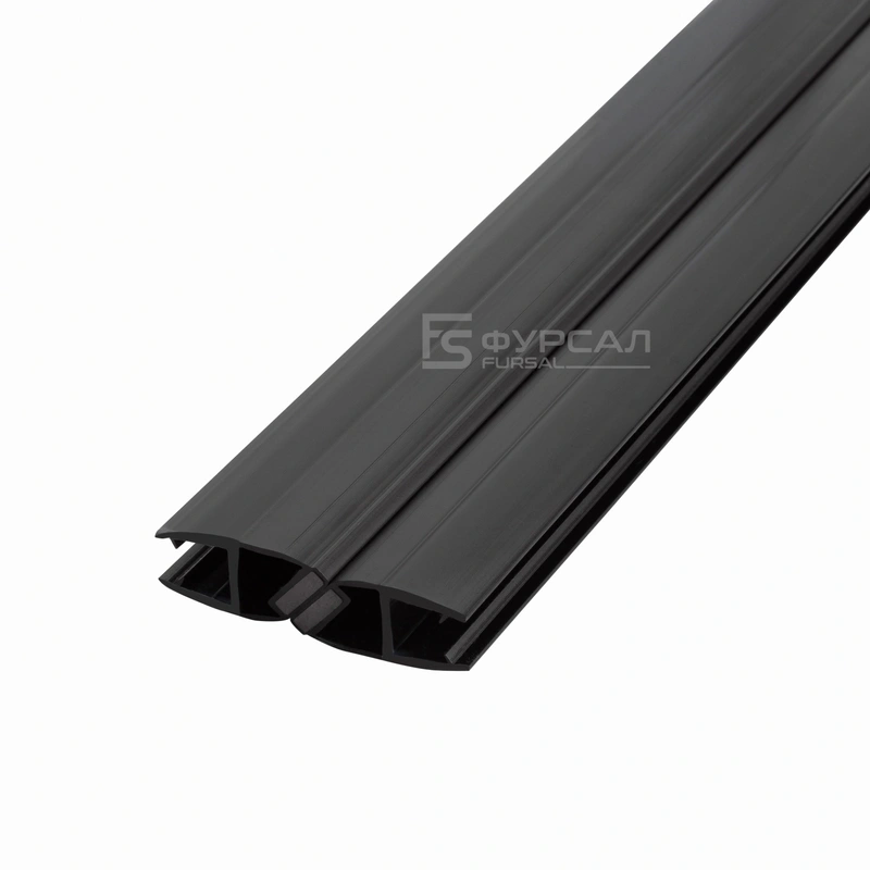 FS 2-1-5 Уплотнитель магнитный 90/180гр, 8мм, 2200мм, черный (BLACK)